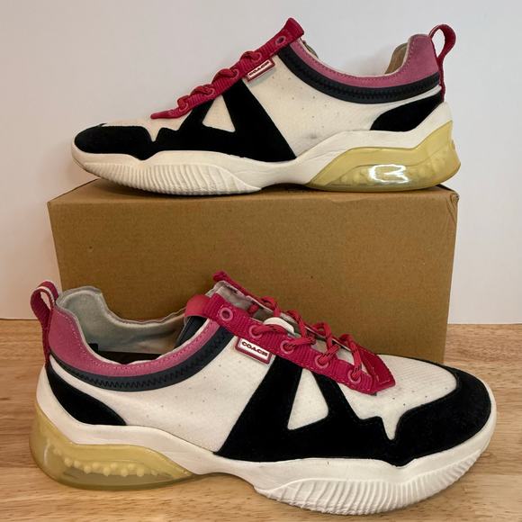 Coach Citysole Runner ‘Chalk/Black’ Sneakers Women’s Size 10 B - Picture 1 of 9